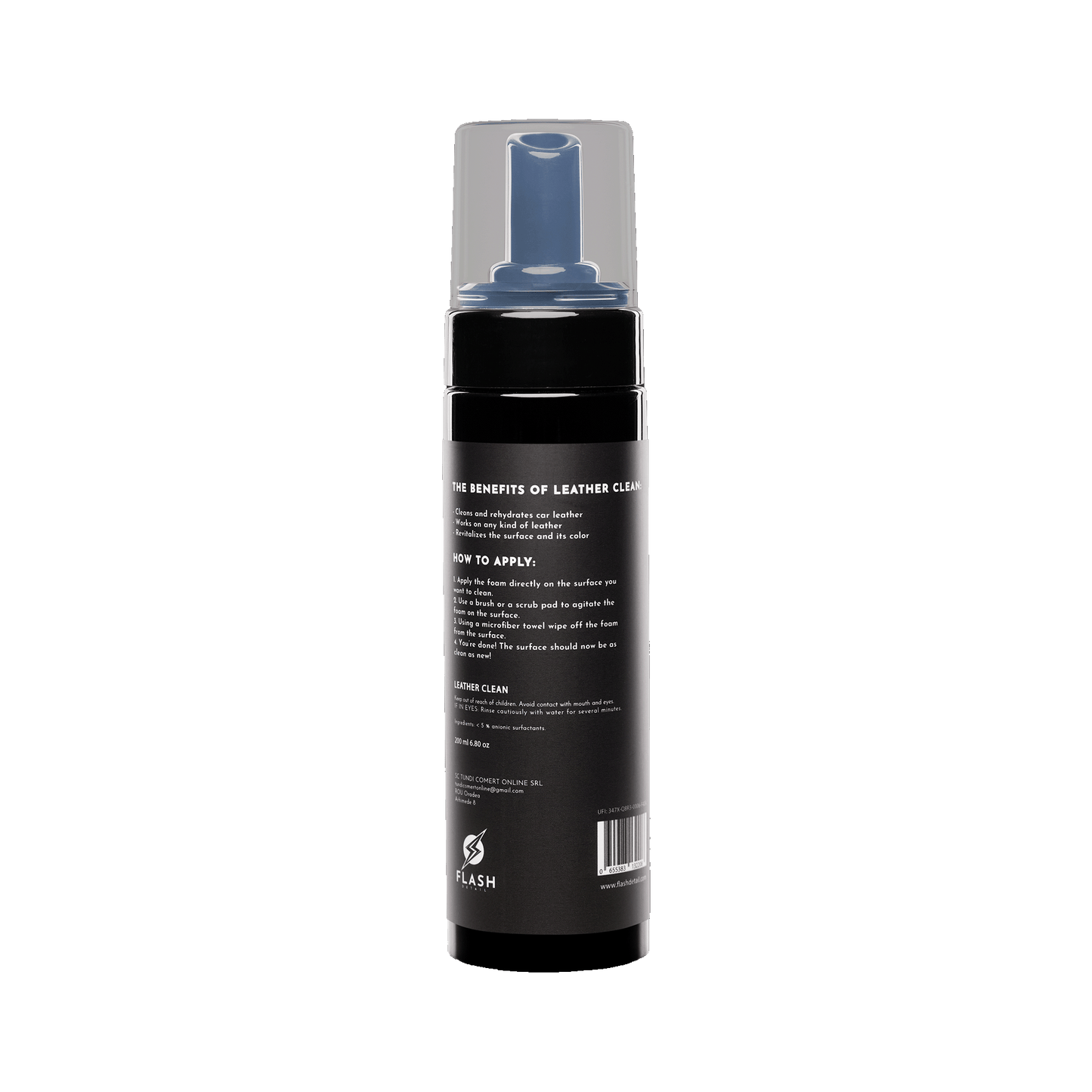 Leather Clean 200ml - Pulitore Pelli Schiumogeno