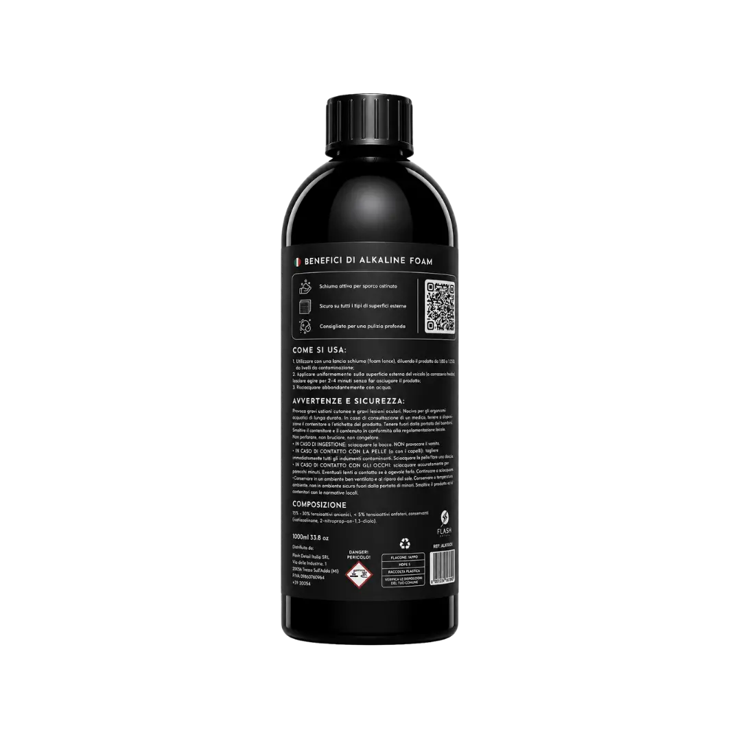 ALKALINE FOAM - SCHIUMA ATTIVA PER SPORCO OSTINATO