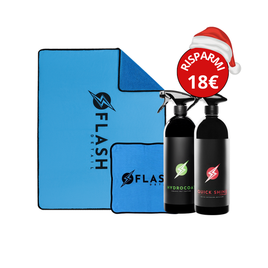 KIT TOTAL FINISH - PROTEZIONE, BRILLANTEZZA E ASCIUGATURA RAPIDA