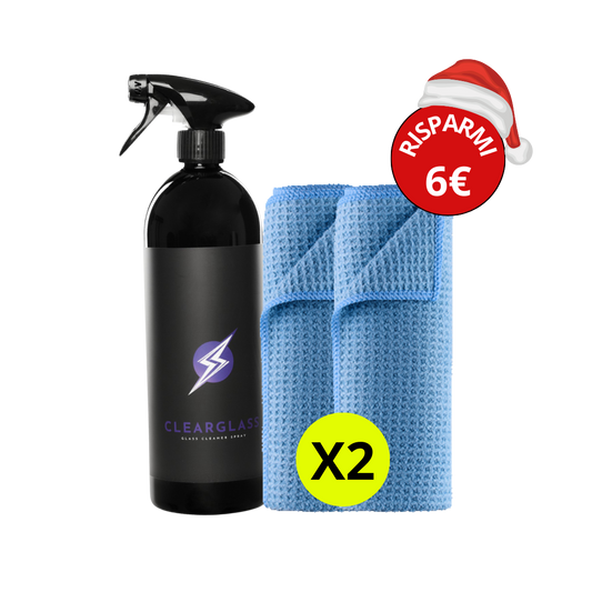 KIT PULIZIA VETRI - ZERO ALONI, ZERO PELUCCHI